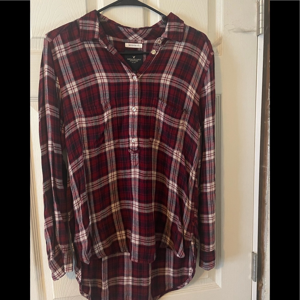 American Eagle boyfriend fit flannel